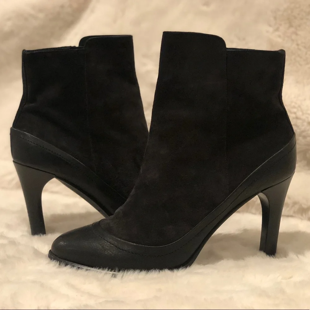 Rag & Bone Leather Suede Ankle Boots Sz 40 - Picture 8 of 11